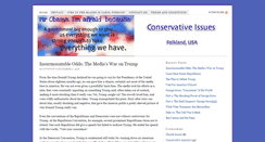Desktop Screenshot of conservativeissues.org