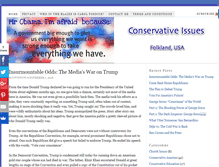 Tablet Screenshot of conservativeissues.org